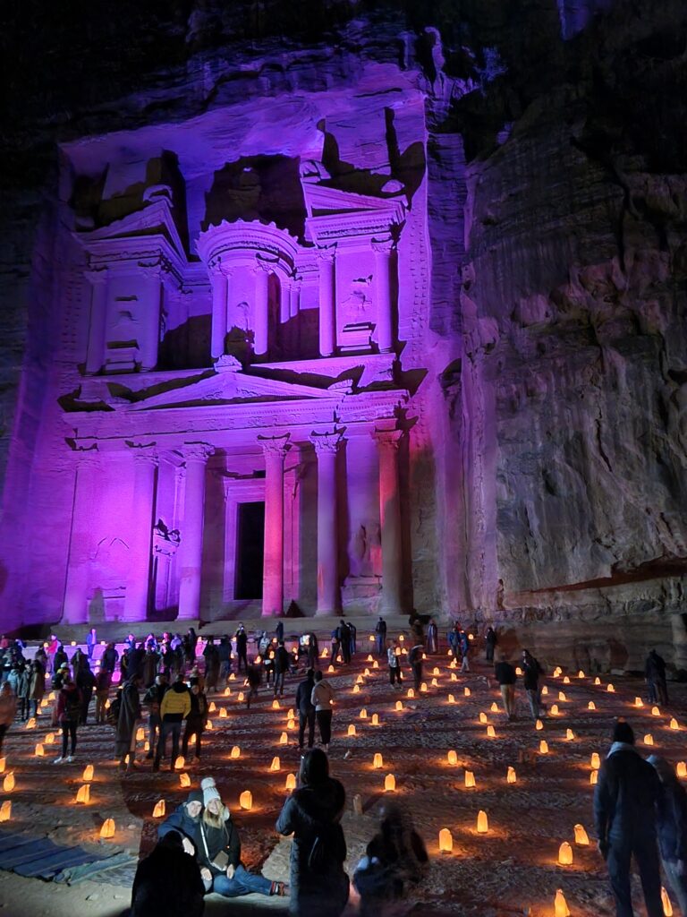 petra-treasury-by-night