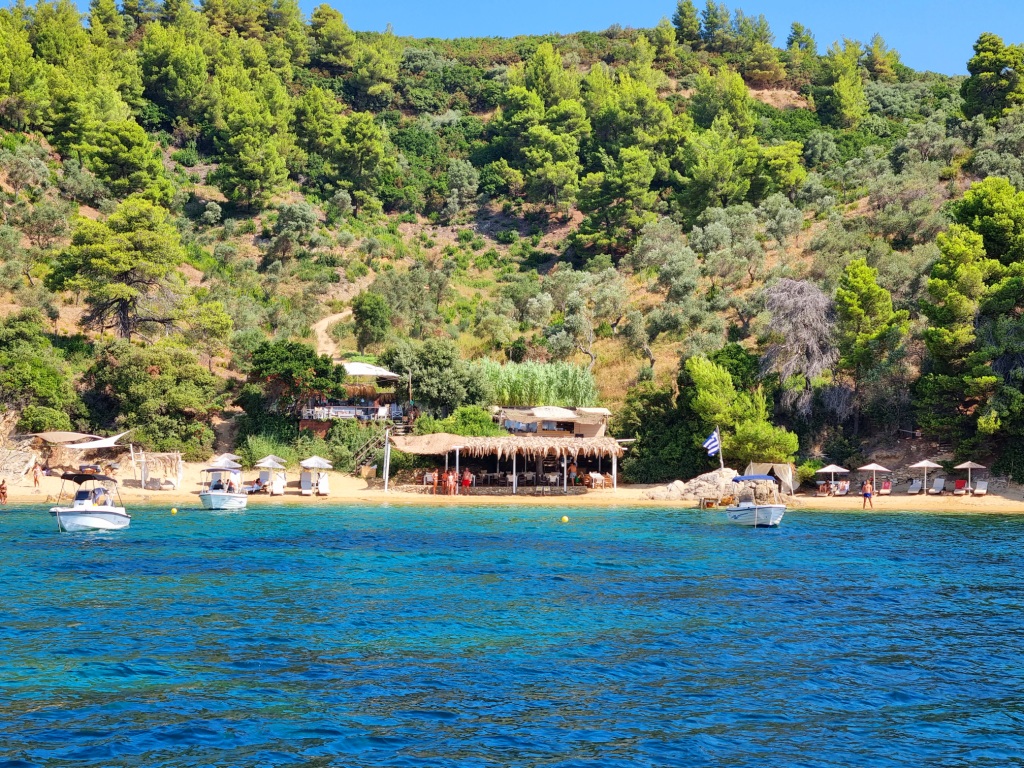 beach to reach only by boat